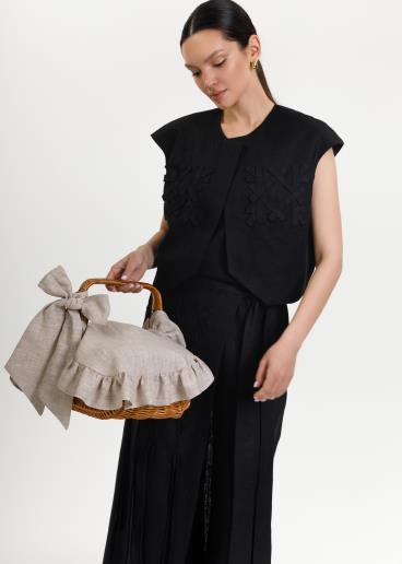 Cape on the basket Naturale