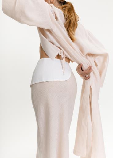 Баска лляна Reine White40