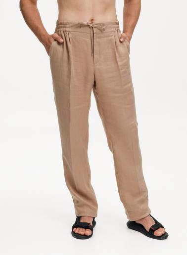 Men's linen pants David Mocha20