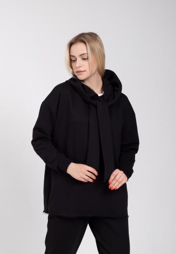 Худи женское трикотажное Skarlett Black30