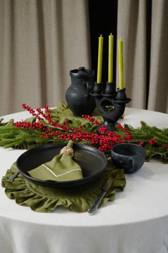 Napkin-plate holder Green40