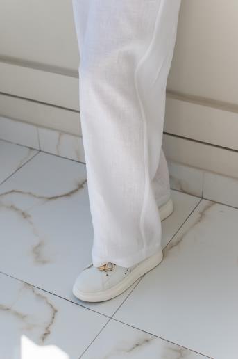 Штани жіночі лляні Lesie White50