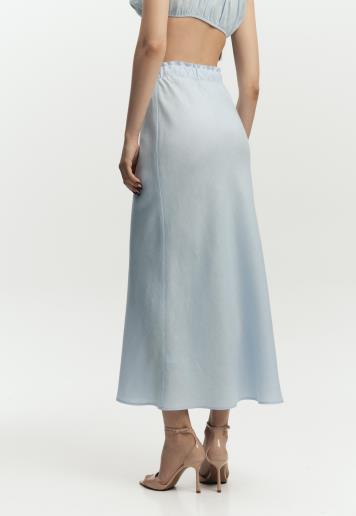 Юбка льняная Colette Light Blue40