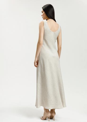 Women's linen dress Lottie Naturale40