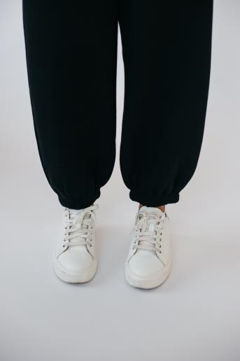 Women's knitted pants Lacoste Gaby Black40