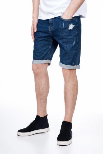 Denim Shorts Denim Dark Blue30