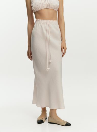 Юбка льняная Colette Peach20
